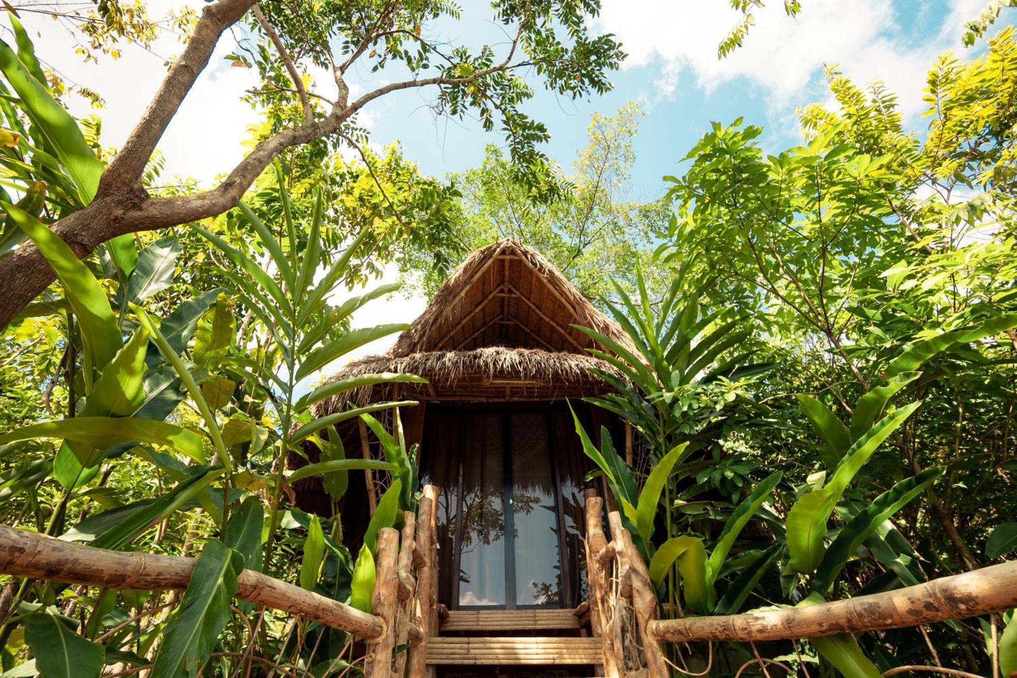 Inigtan Lio Bamboo Cottages El Nido Kültér fotó
